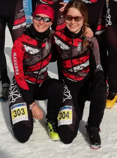 NAHIA AZKONA Y RITA JIM&Eacute;NEZ CAMPEONAS DE ESPA&Ntilde;A POR EQUIPOS